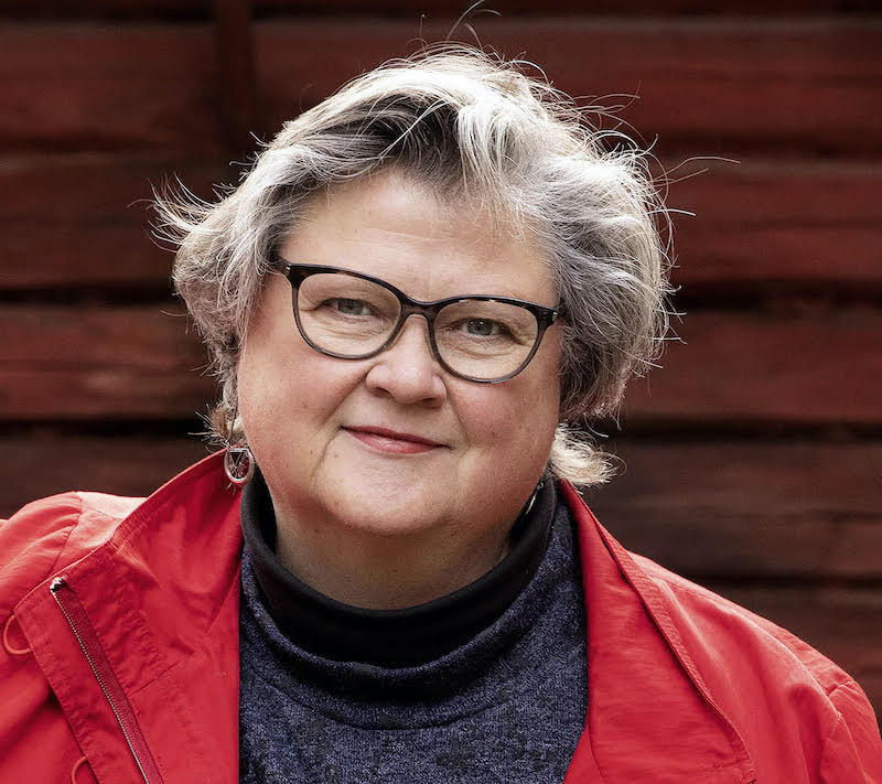 20201105 PORVOO mediataiteilija Marikki Hakola kuvattuna Porvoossa KUVA ©Riitta Supperi